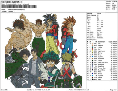 My hero academia group B BIG size