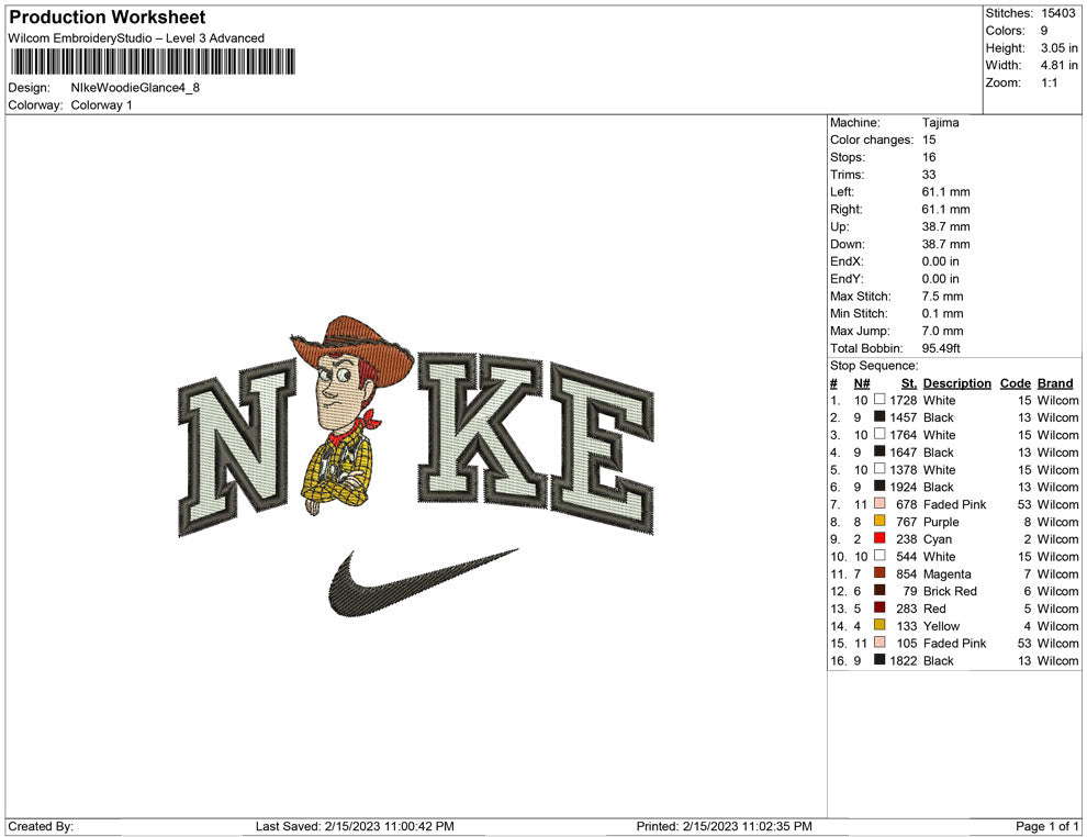 Nike Woodie Glance
