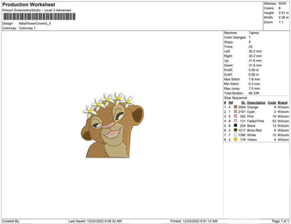 Nala Flower  Crown