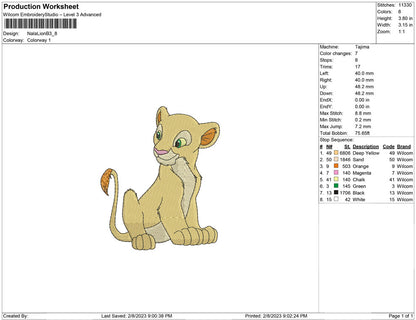 Nala lion B