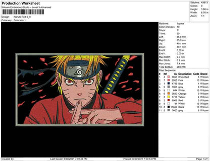 Naruto Red
