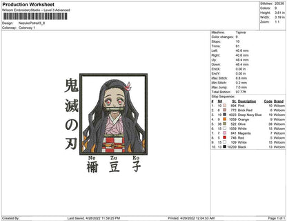 Nezuko Potrait