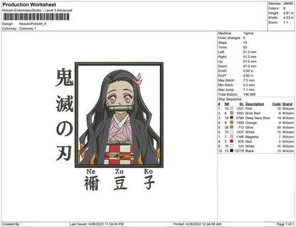 Nezuko Potrait