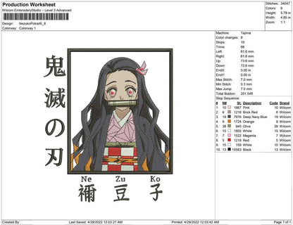 Nezuko Potrait