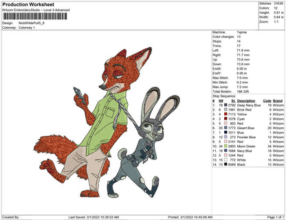 Nick Wilde pull