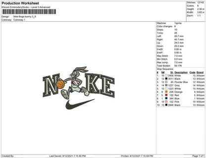 Nike Bugs Bunny