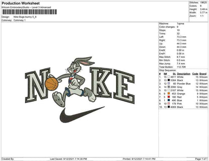 Nike Bugs Bunny