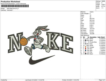 Nike Bugs Bunny