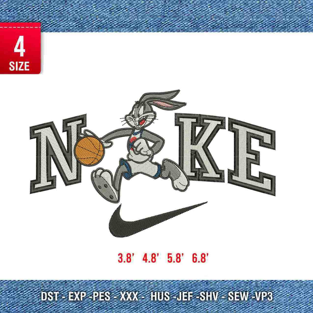 Nike Bugs Bunny Embrobuy