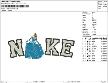 Nike Cinderella