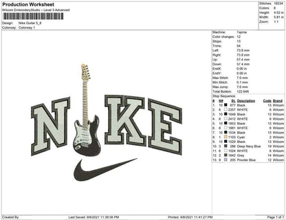 Nike Guitar