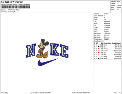 Nike Mickey B