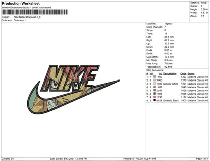 Nike Natsu Dragneel
