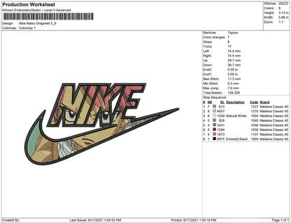 Nike Natsu Dragneel