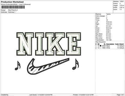 Nike Piano