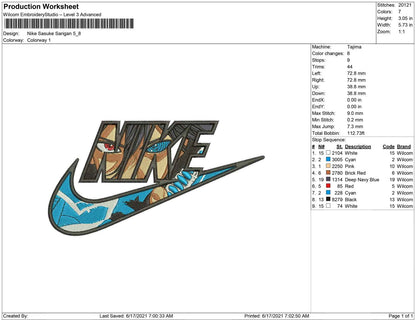 Nike Sasuke Sharigan