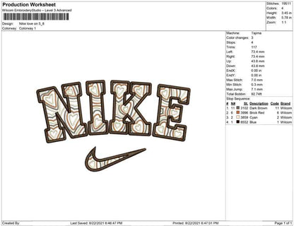 Nike love on