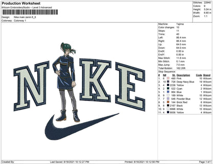 Nike Maki Zenin