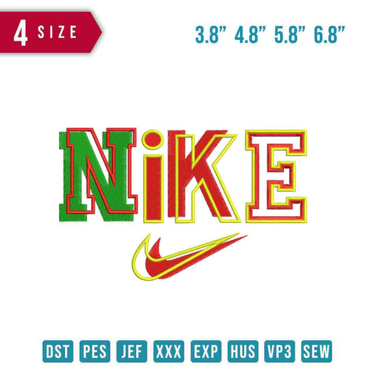 Nike overlapping B