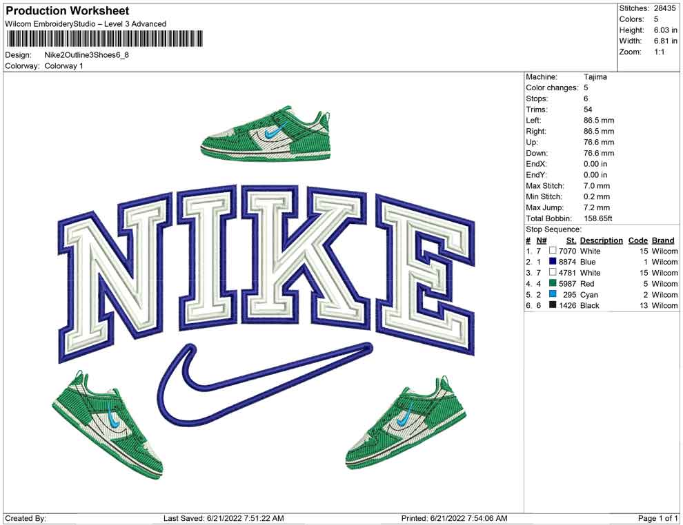 Nike 2 outline 3 shoes