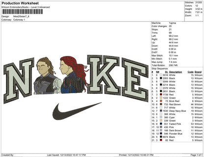 Nike 2 Sister