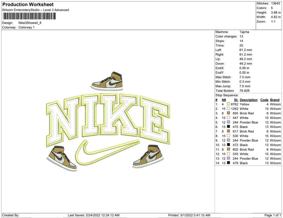 Nike 3 Shoes