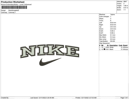 Nike Alongated