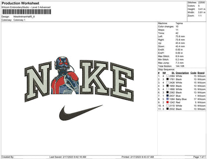 Nike Ant man half