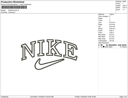 Nike Arc Line