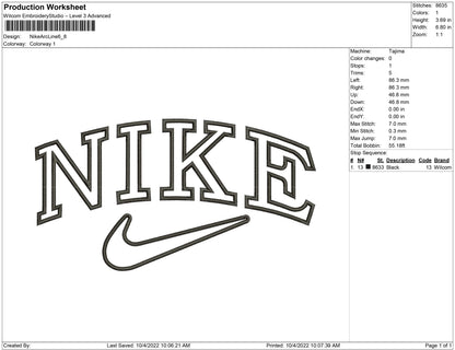 Nike Arc Line