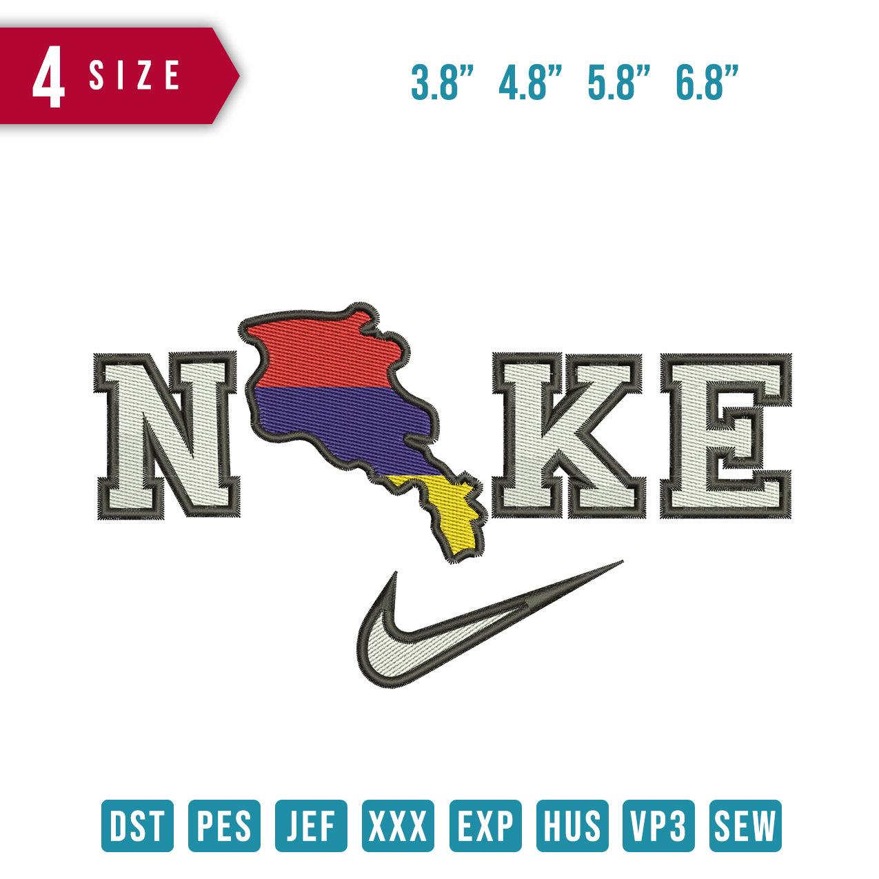 Nike armenische Flagge