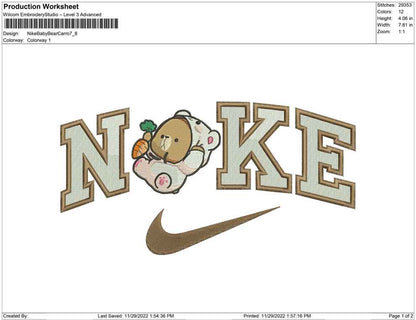 Nike BabyBear with Carrot