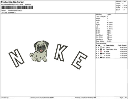 Nike Baby bull Dog
