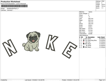 Nike Baby bull Dog