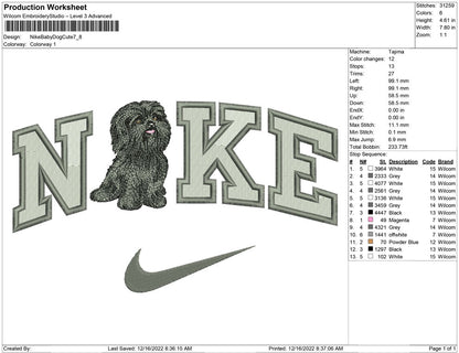 Nike Baby Dog cute