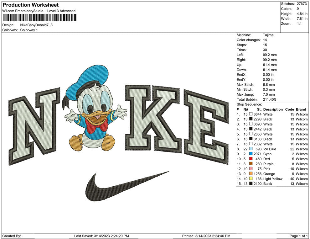 Nike Baby Donald