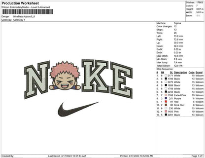 Nike Baby Jujutsu