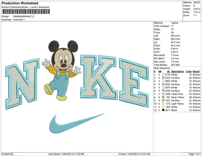 Nike Baby Mickey