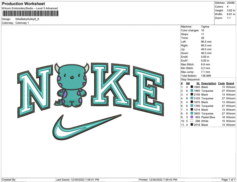 Nike Baby Sulley