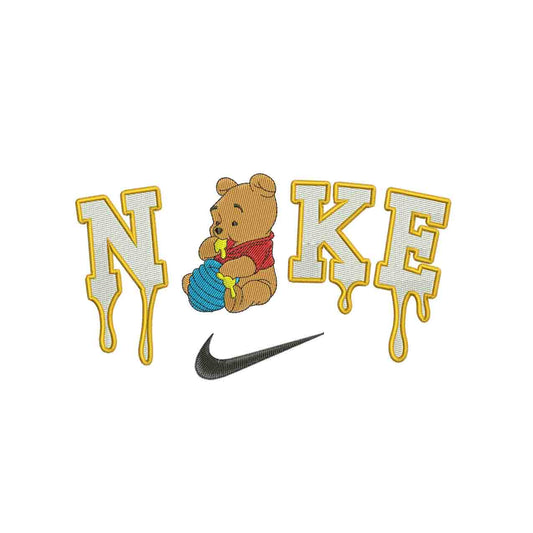 Nike pooh eat honey