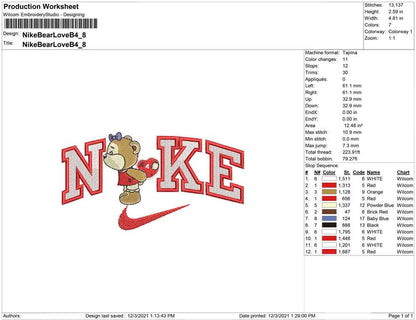 Nike Bear Love B