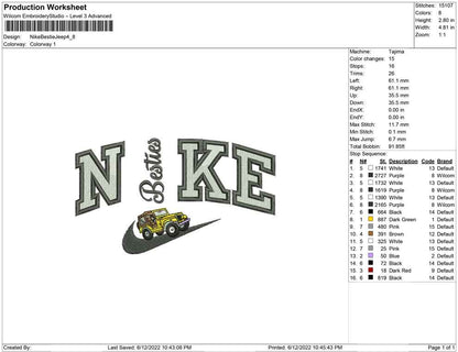 Nike Bestie Jeep