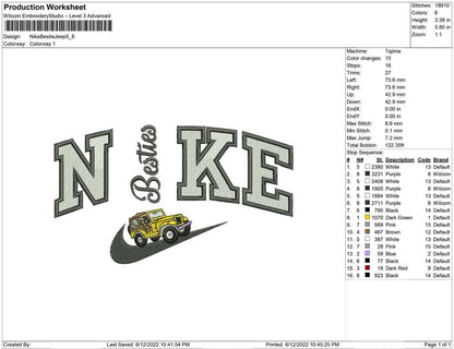 Nike Bestie Jeep