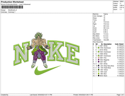 Nike Broly
