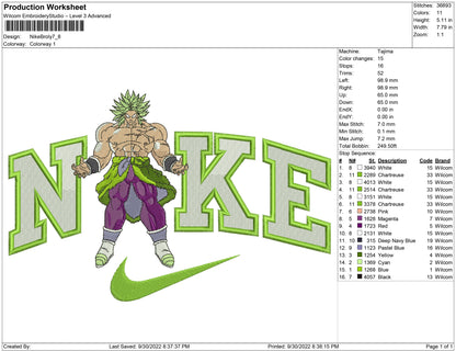 Nike Broly
