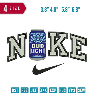 Edelstahlflasche von Nike BudLight