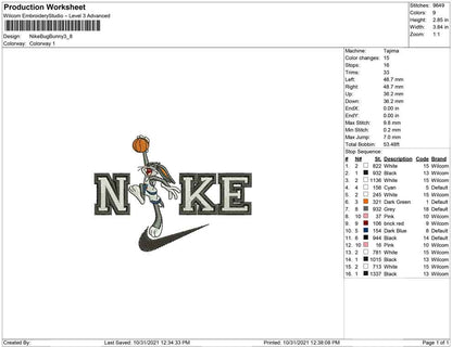 Nike bugs Bunny