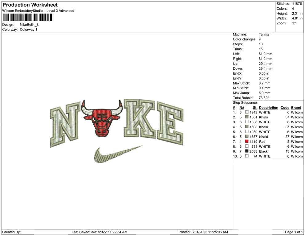 Nike Bull
