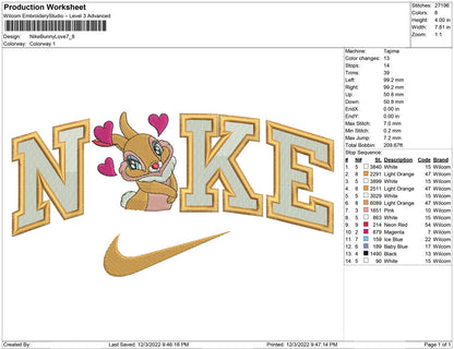 Nike Bunny love