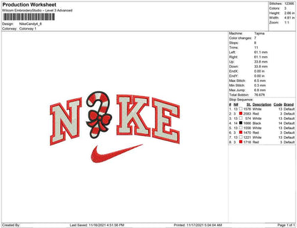 Nike Candy cane